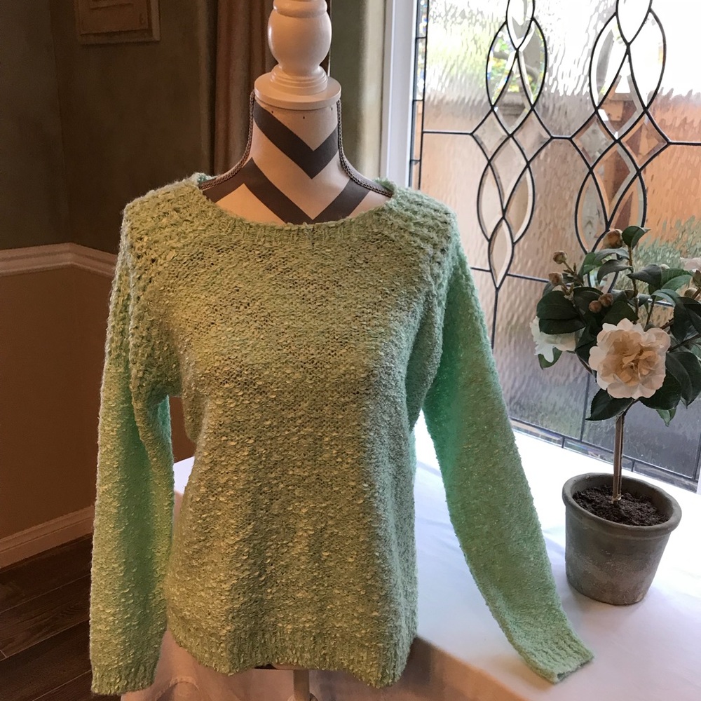 Mint green sweater-forever 21